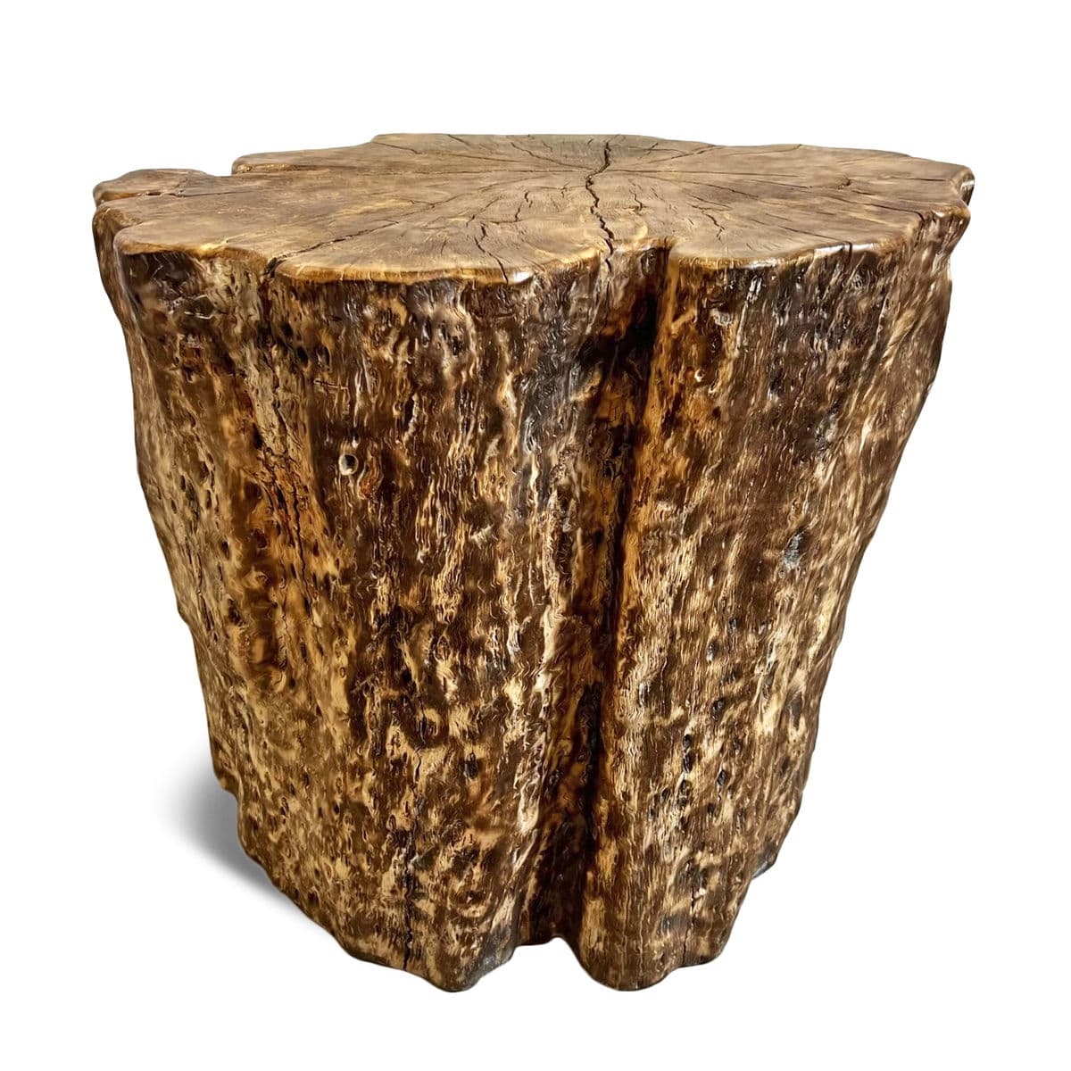 Burn Wash Lychee Stump Table - Thumbnail 5