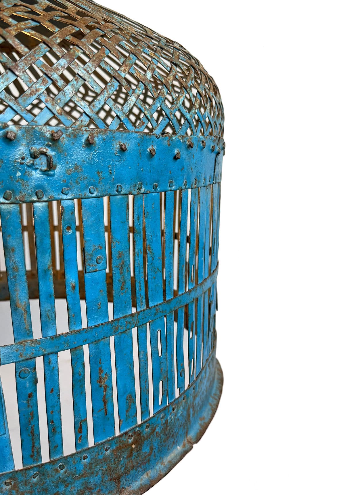 Vintage Iron Cage Pendant Light - Thumbnail 5