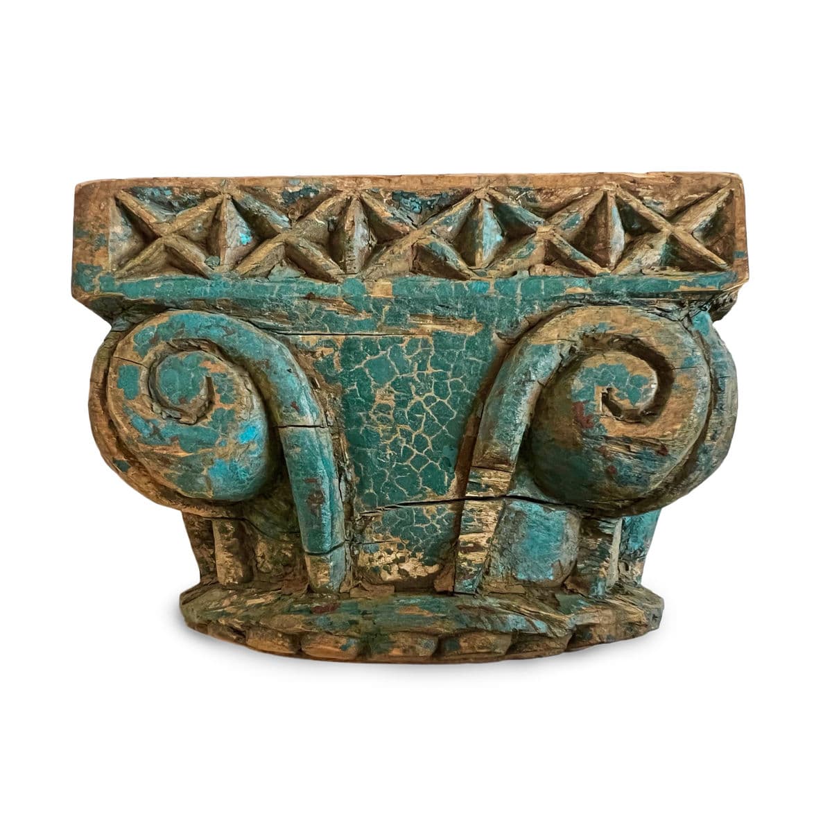 Antique Corinthian Candle Stand - Thumbnail 5