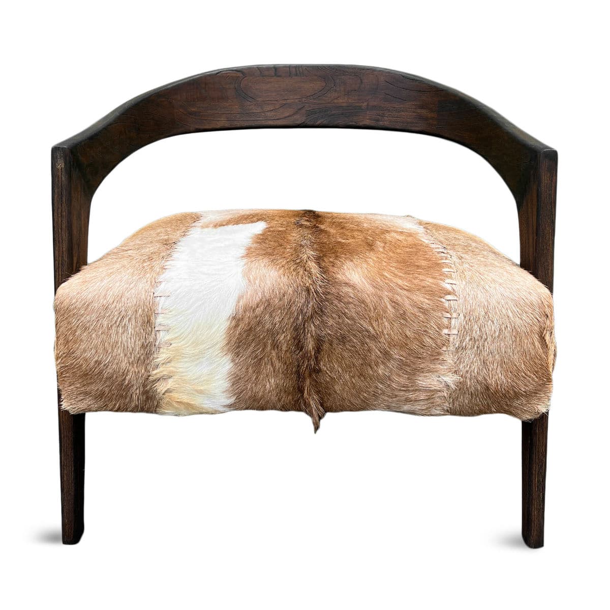 Deco Horseshoe Arm Chair - Thumbnail 5