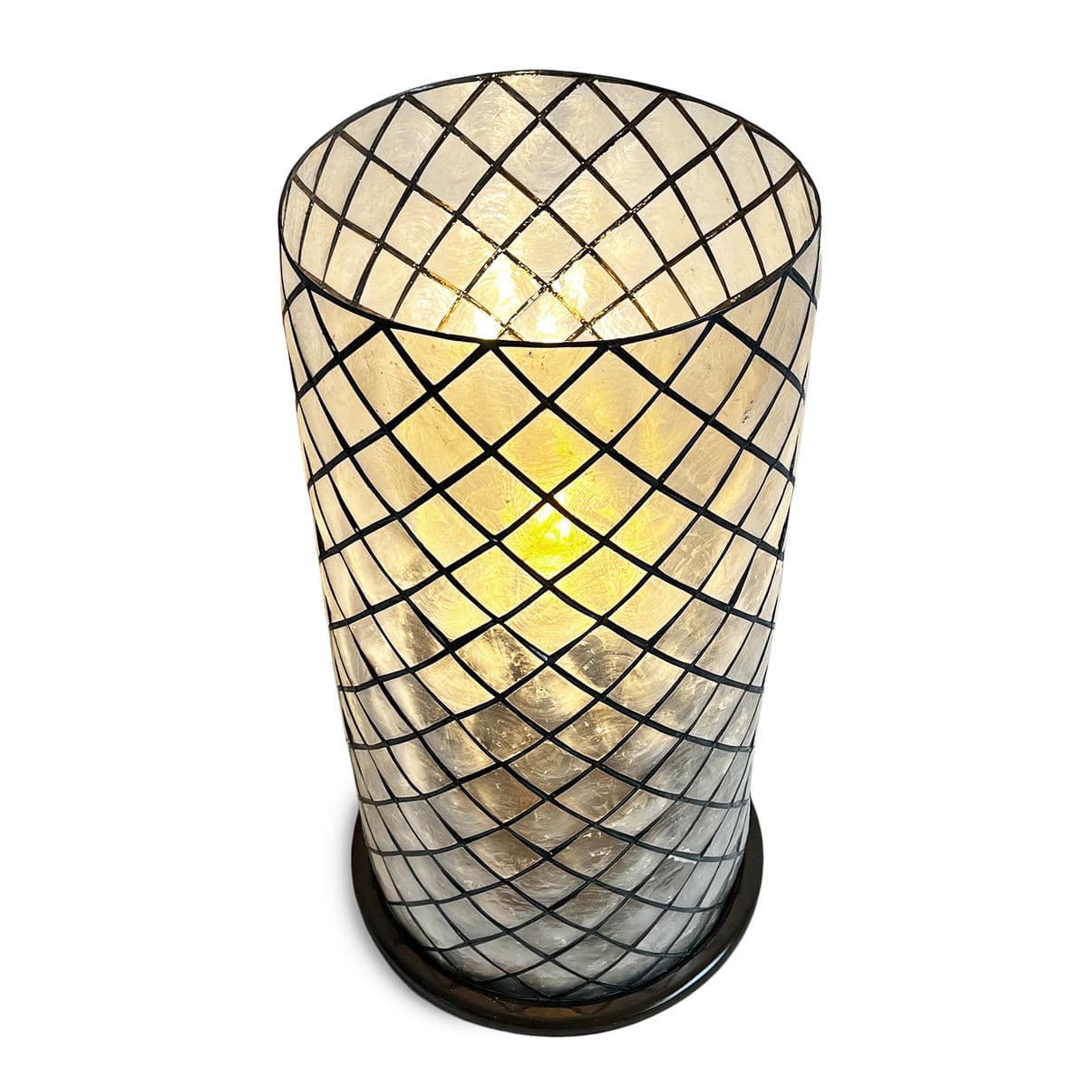 Capiz Cylinder Table Lamp - Thumbnail 5