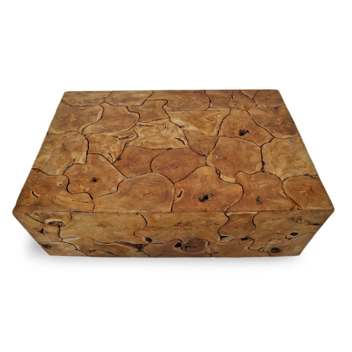 Salvaged Teak Root Block Coffee Table - Thumbnail 5