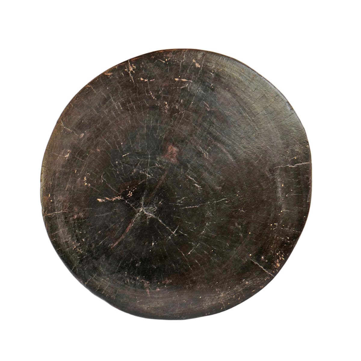 Vintage Baga Round Small Stool - Thumbnail 5