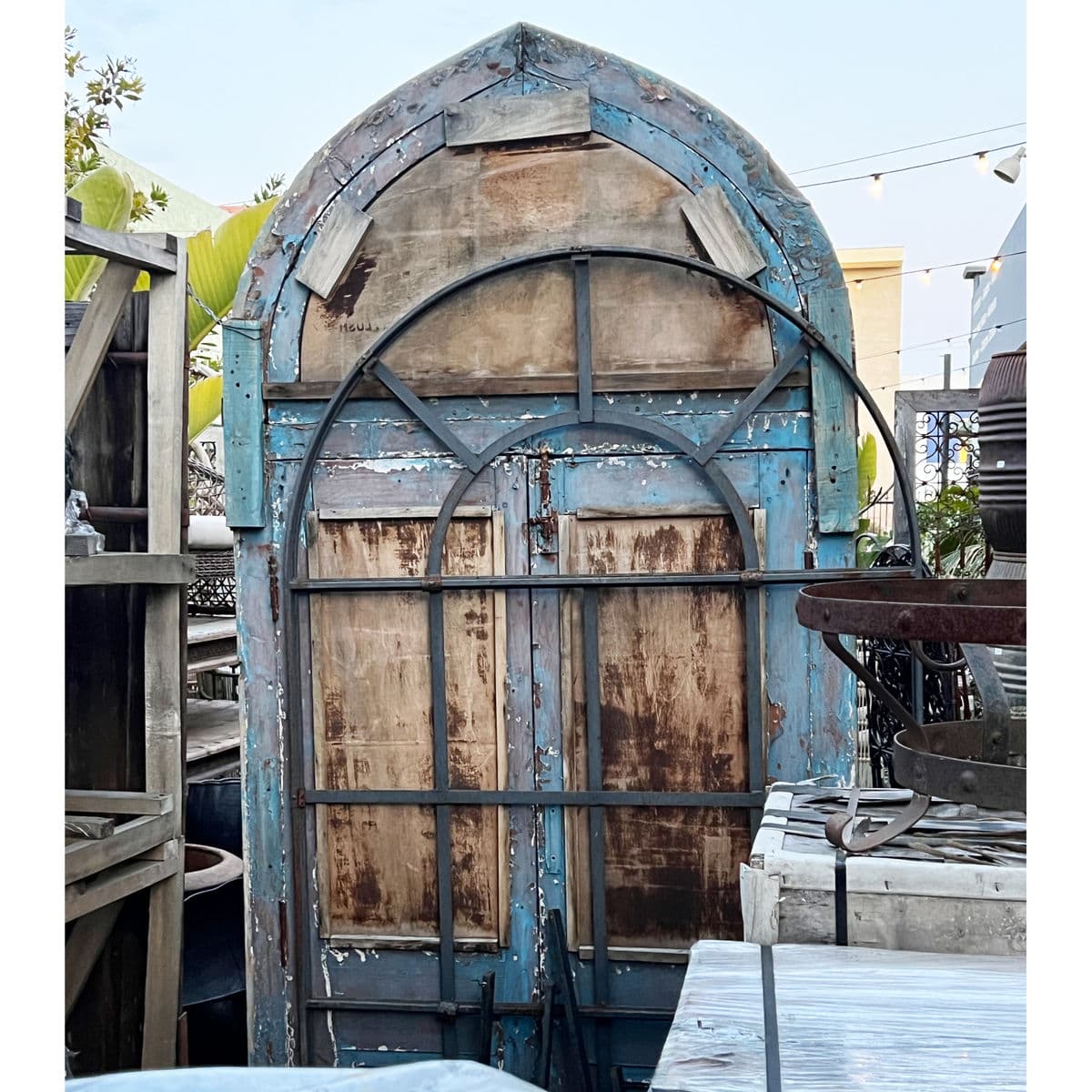 Jodhpur Church Door with Mirror - Thumbnail 5