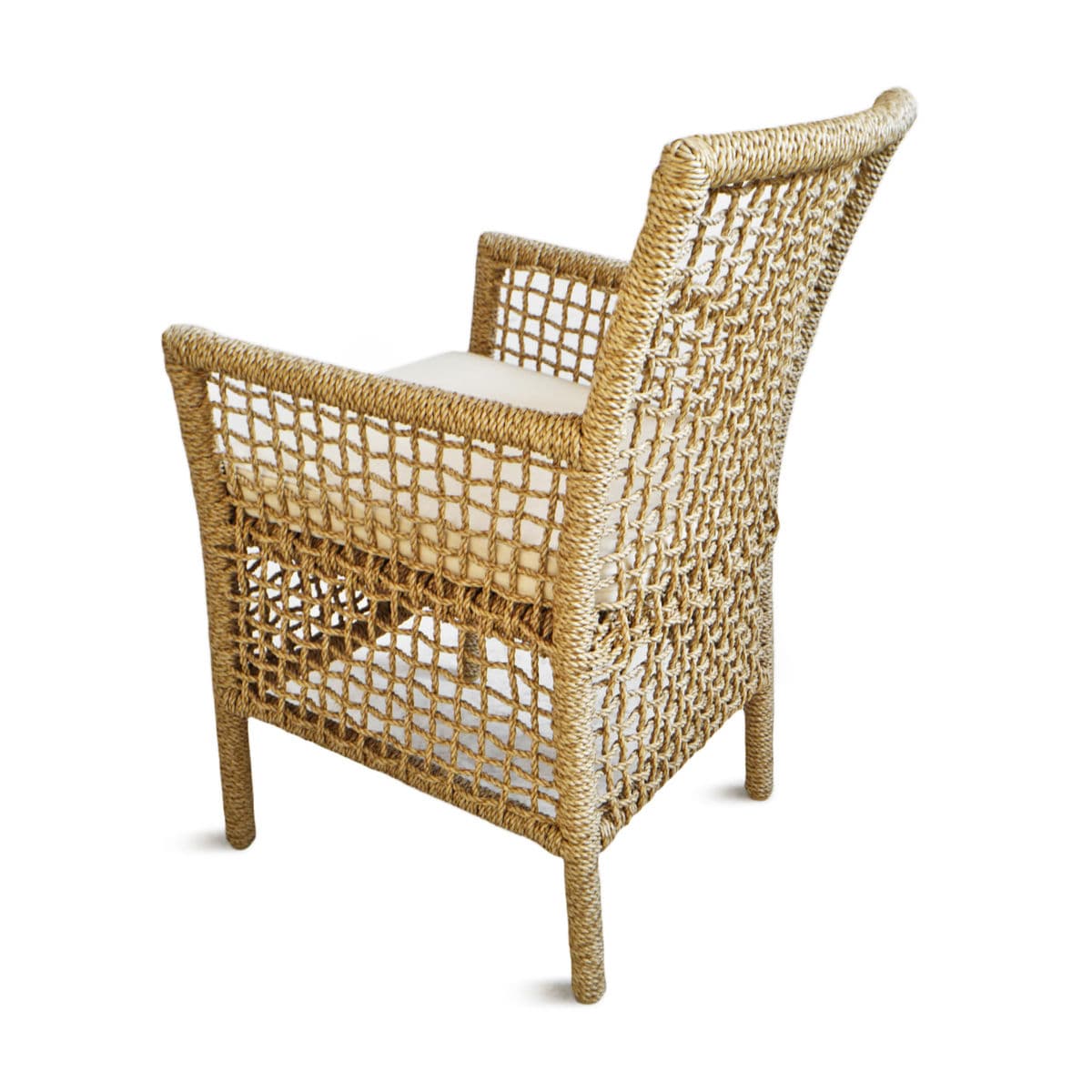 Outdoor Rope Dining Arm Chair - Thumbnail 5