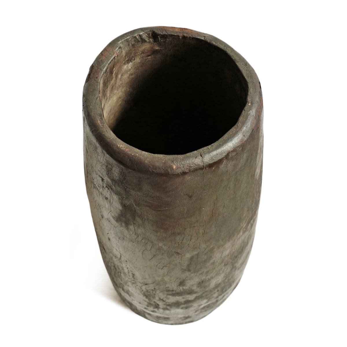 Old Naga Tall Wood Pot - Thumbnail 5