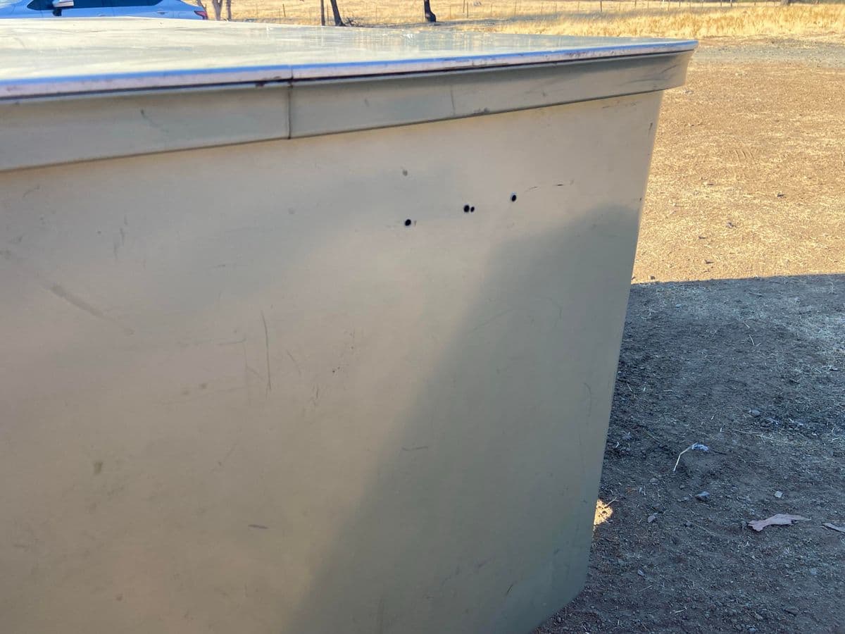 1960s Vintage Mid Century Modern Metal Tanker Desk by General Fireproofing - Thumbnail 5