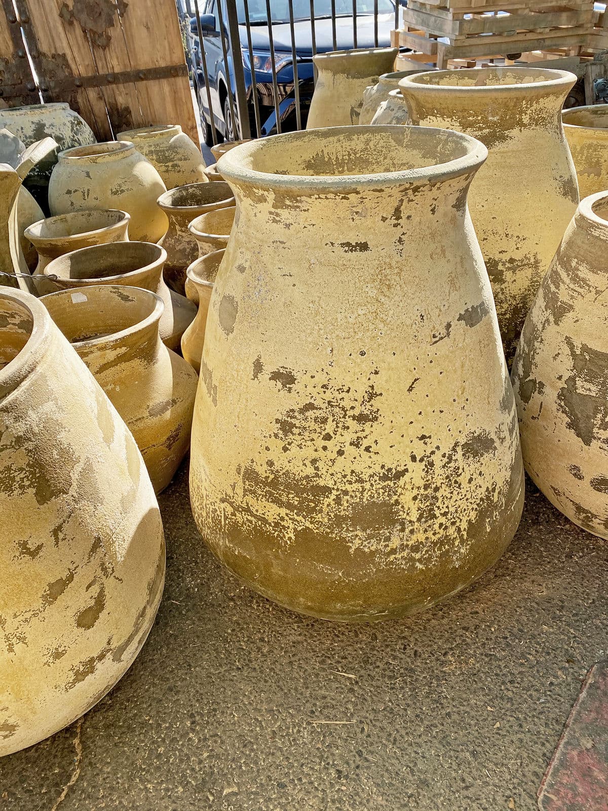 Mundra Yellow Earth Ware Pot - Thumbnail 5