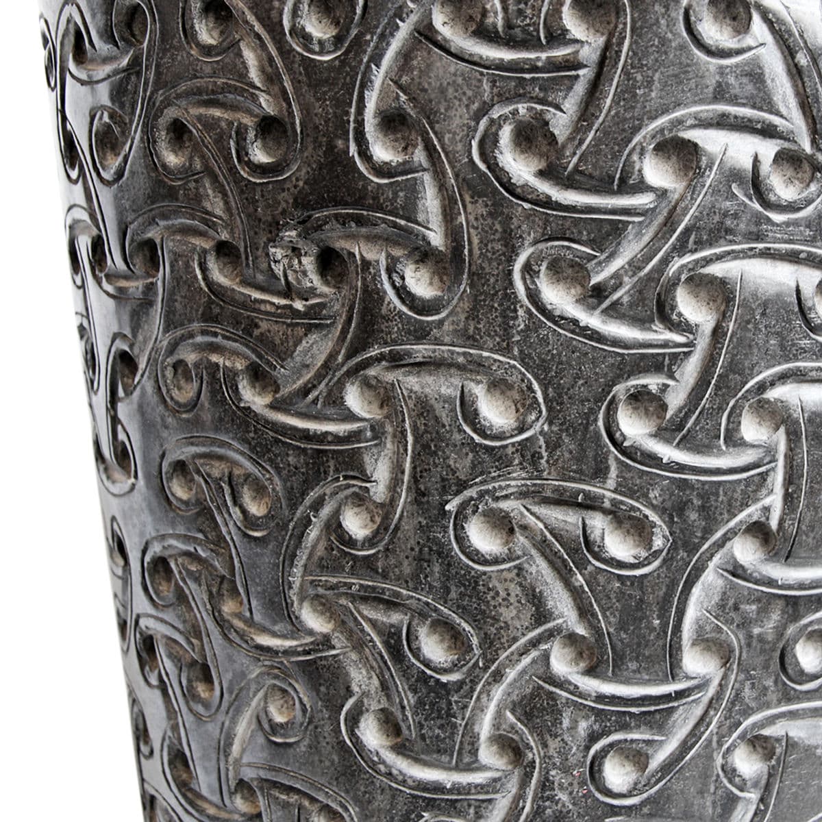 Black Marble Carved Pedestal Sink - Thumbnail 5