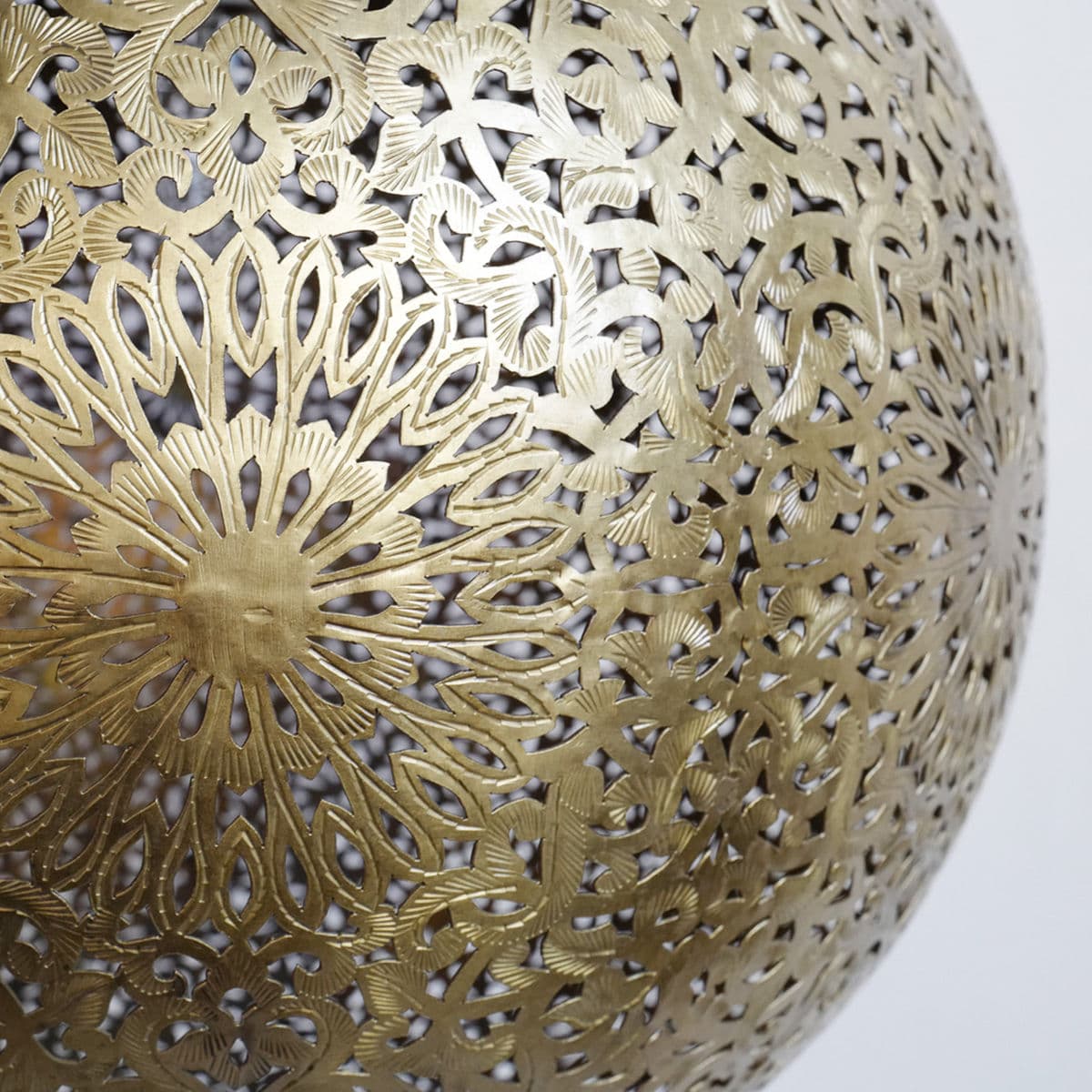 Brass Radha Globe Pendant Light - Thumbnail 5