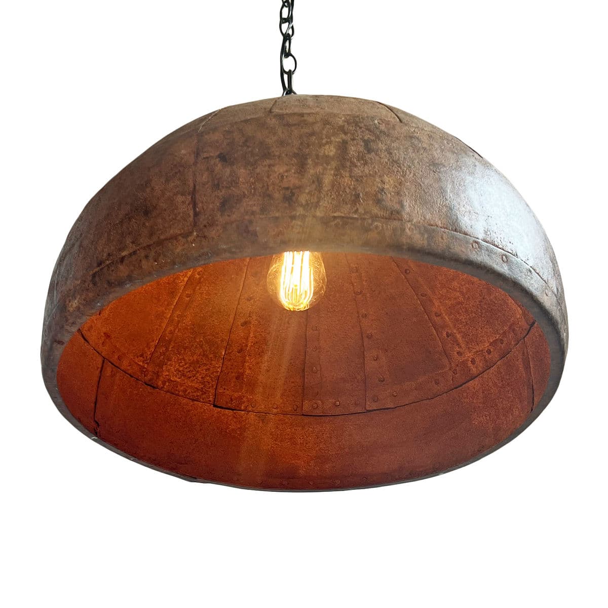 Vintage Industrial Iron Pendant Light - Thumbnail 5
