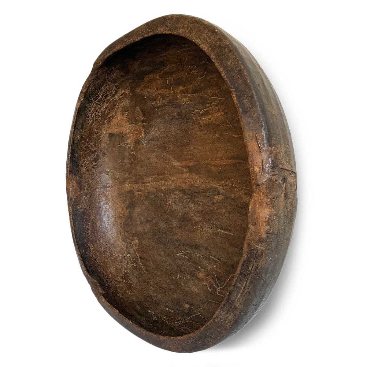 Vintage Large Wood Baga Bowl - Thumbnail 5
