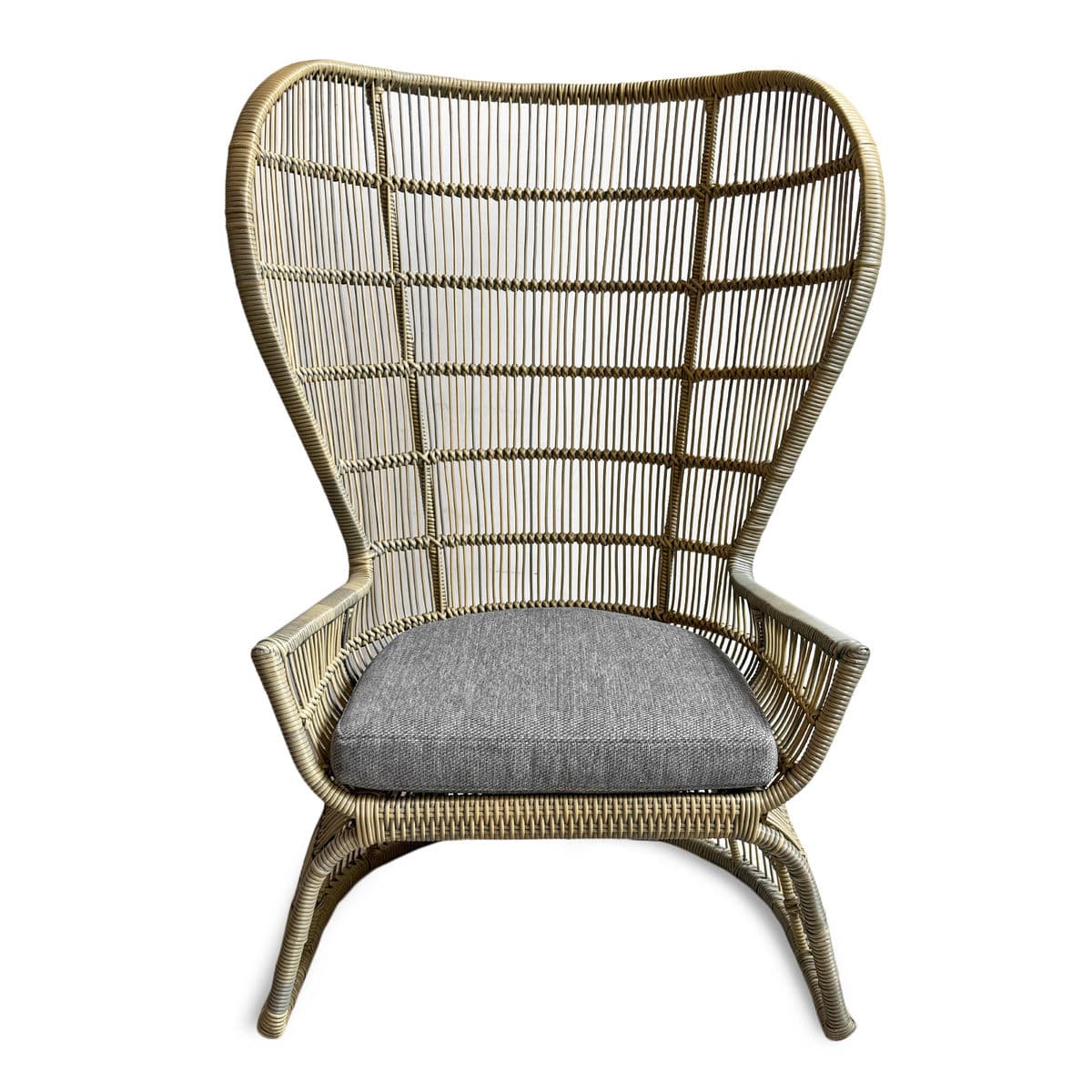 Outdoor Faux Rattan Bawang Chair - Thumbnail 5