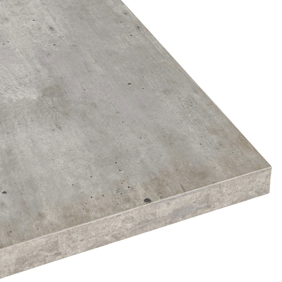 Modern Grey Pine & Concrete Dining Table - Thumbnail 5