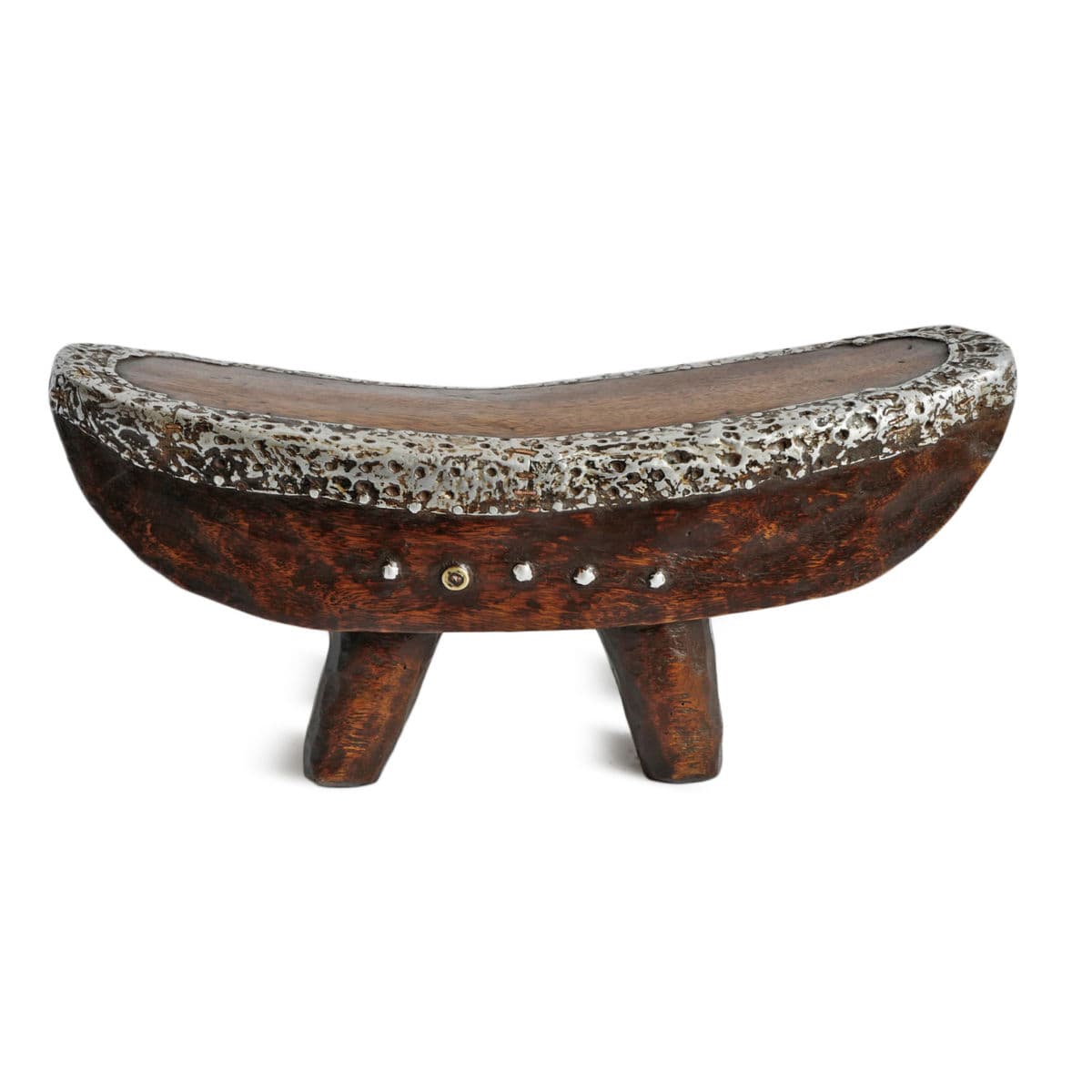 Old Dinka Sudan Queens Headrest - Thumbnail 5