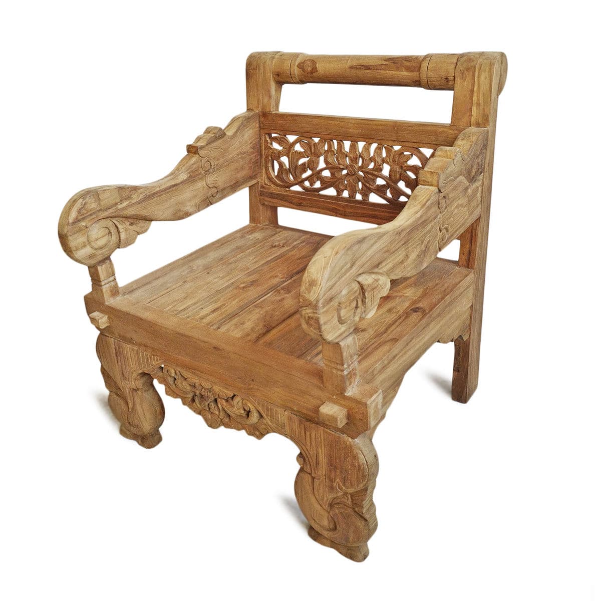 Outdoor Bali Roll Back Arm Chair - Thumbnail 5