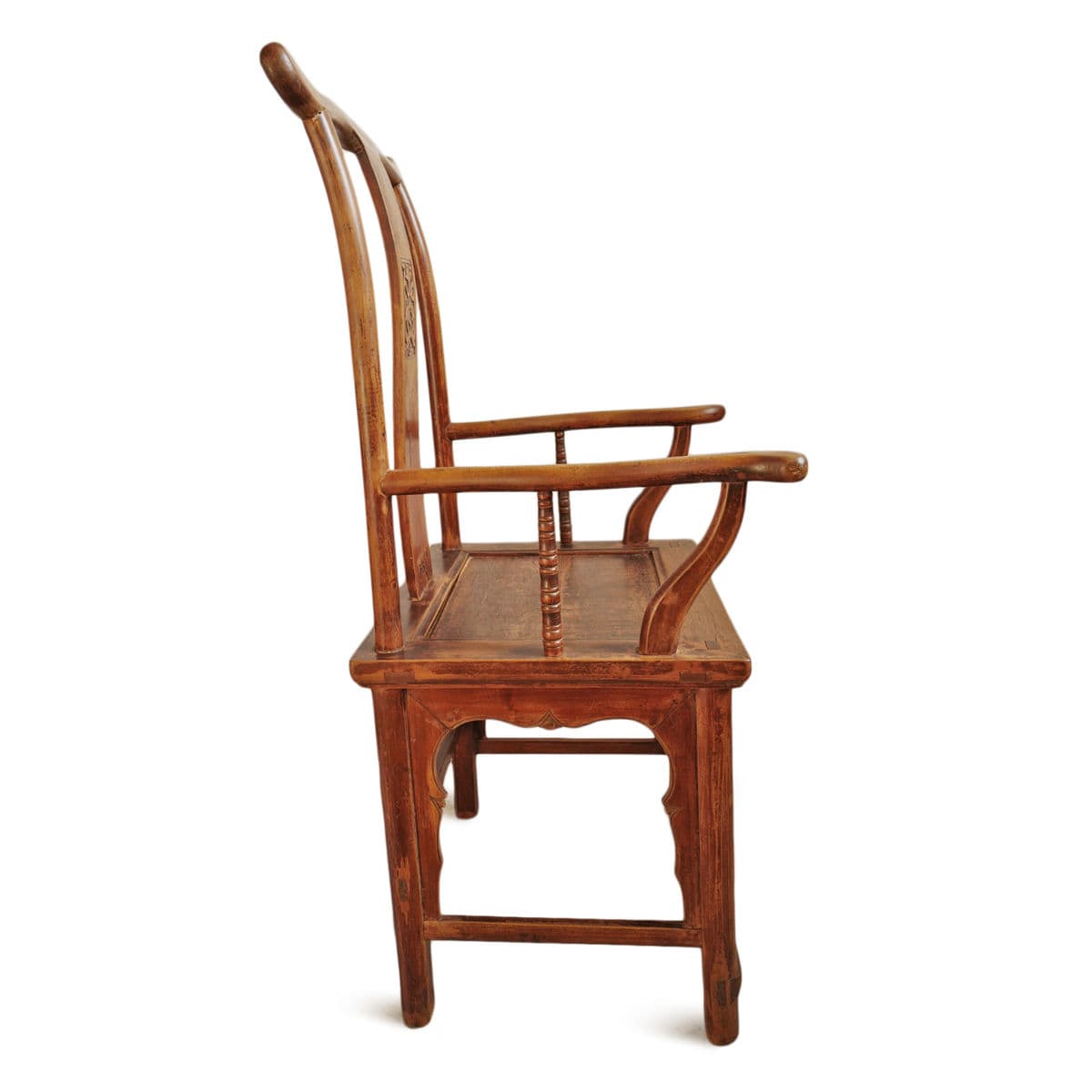 Antique Ming Wood Arm Chair - Thumbnail 5