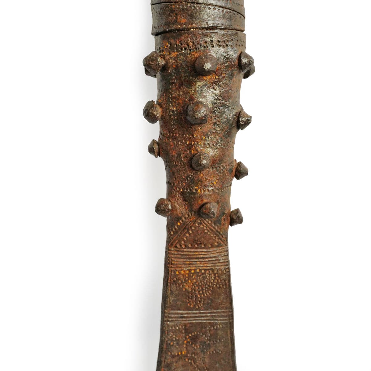 Yoruba Opa Orisa Oka Iron Staff - Thumbnail 5