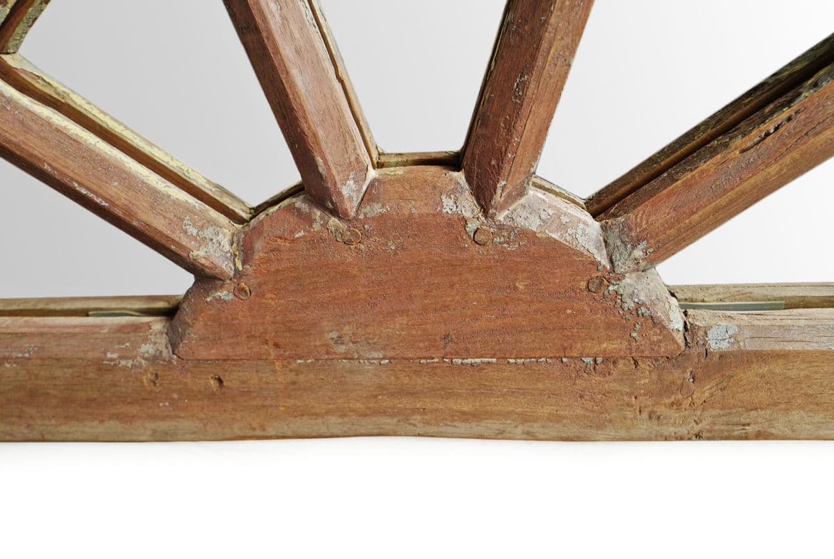 Antique Window Transom Arch Mirror - Thumbnail 5