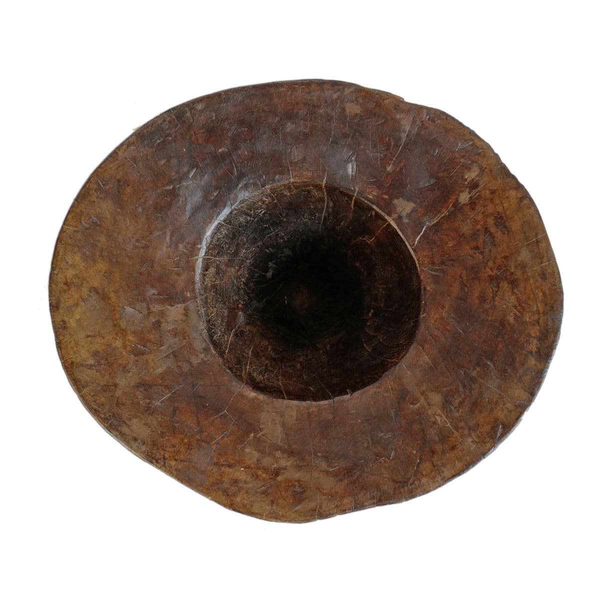 Vintage Naga Wood Pestle Pot - Thumbnail 5