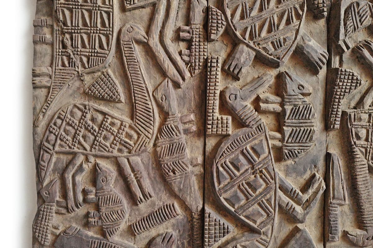 Vintage Nupe Door Panel - Thumbnail 5