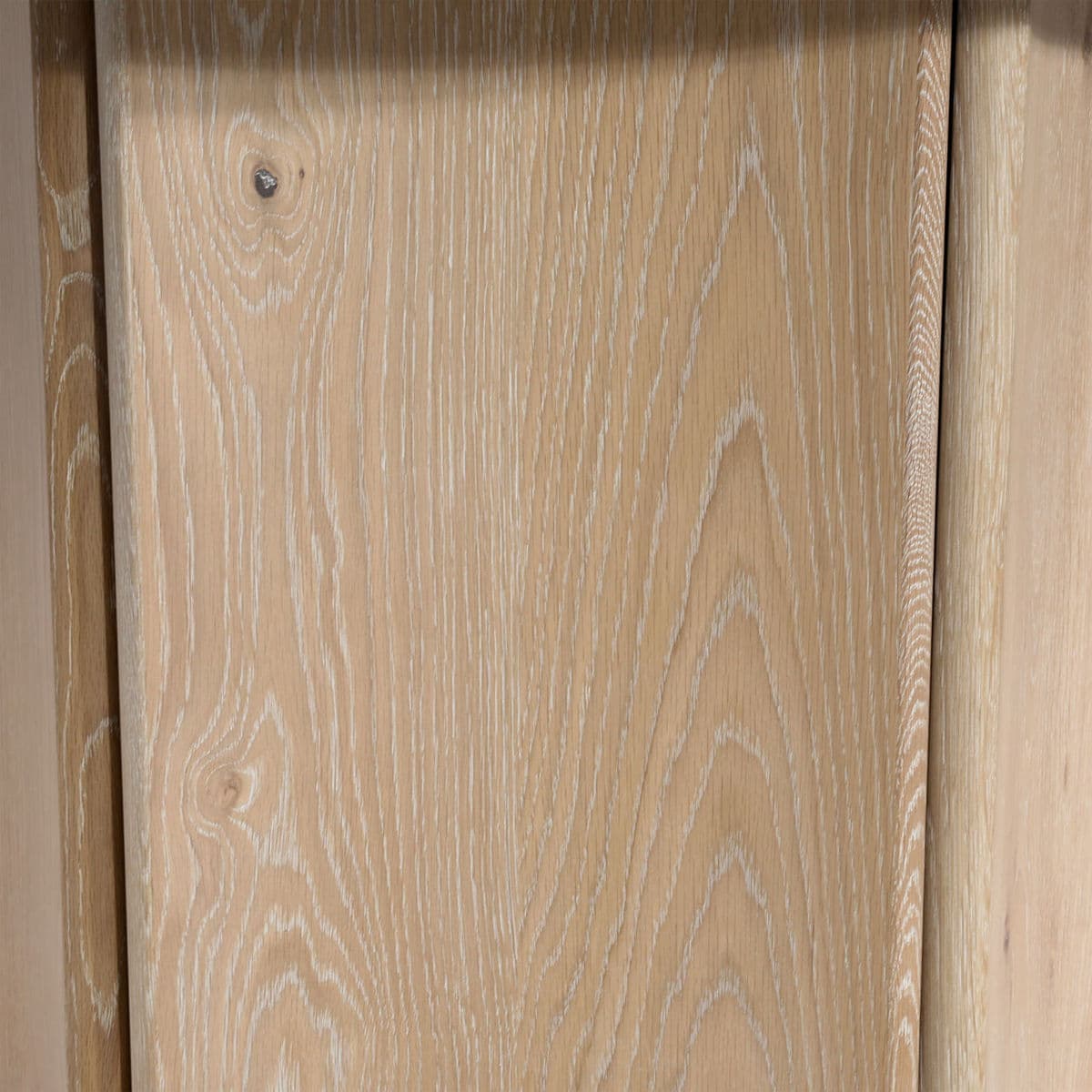 Round Wood Scallop & Marble Dining Table - Thumbnail 5