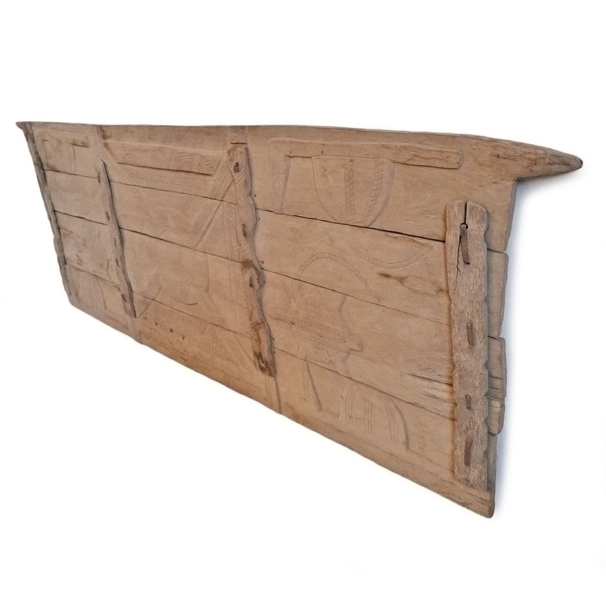 Authentic Old Djinge Mali Wood Door - Thumbnail 5