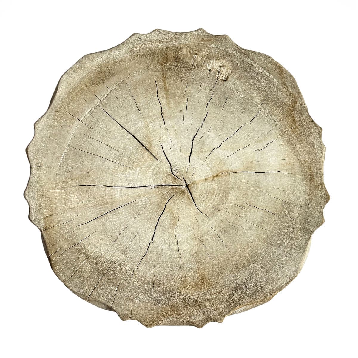 Solid Wood Marla Stool Side Table - Thumbnail 5