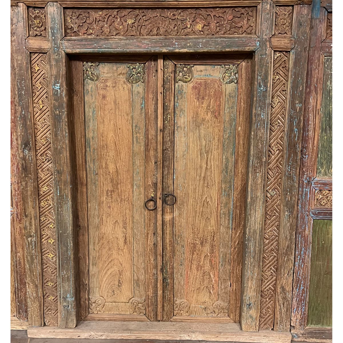 Antique Balinese Door & Wall Panels - Thumbnail 5