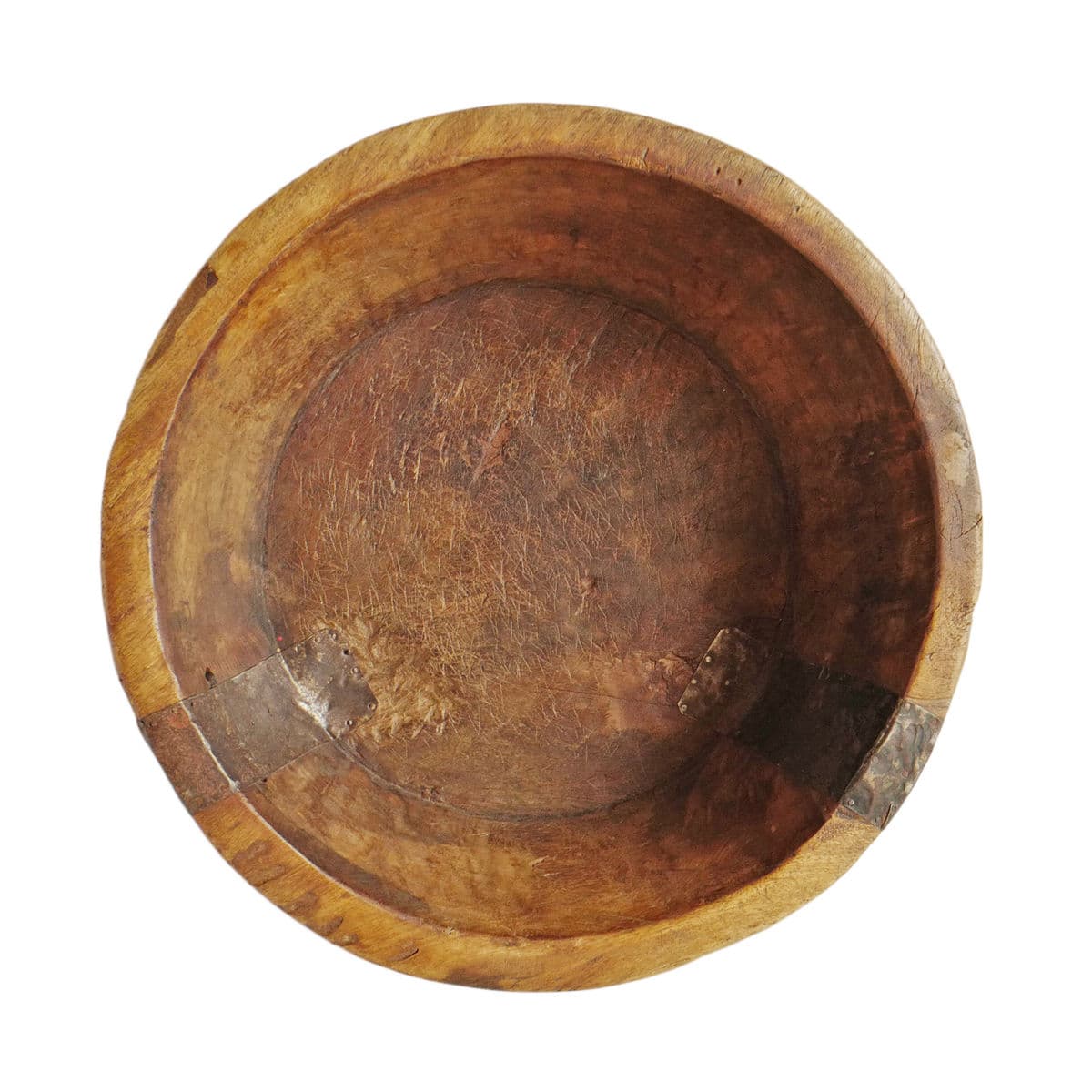 Vintage Teak India Wood Bowl - Thumbnail 5