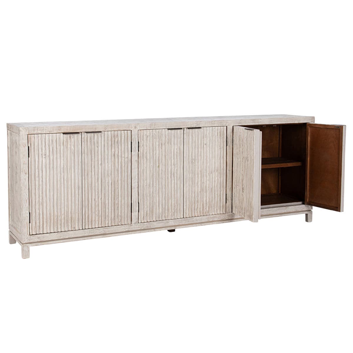 Washed Cream 6-Door Sideboard - Thumbnail 5