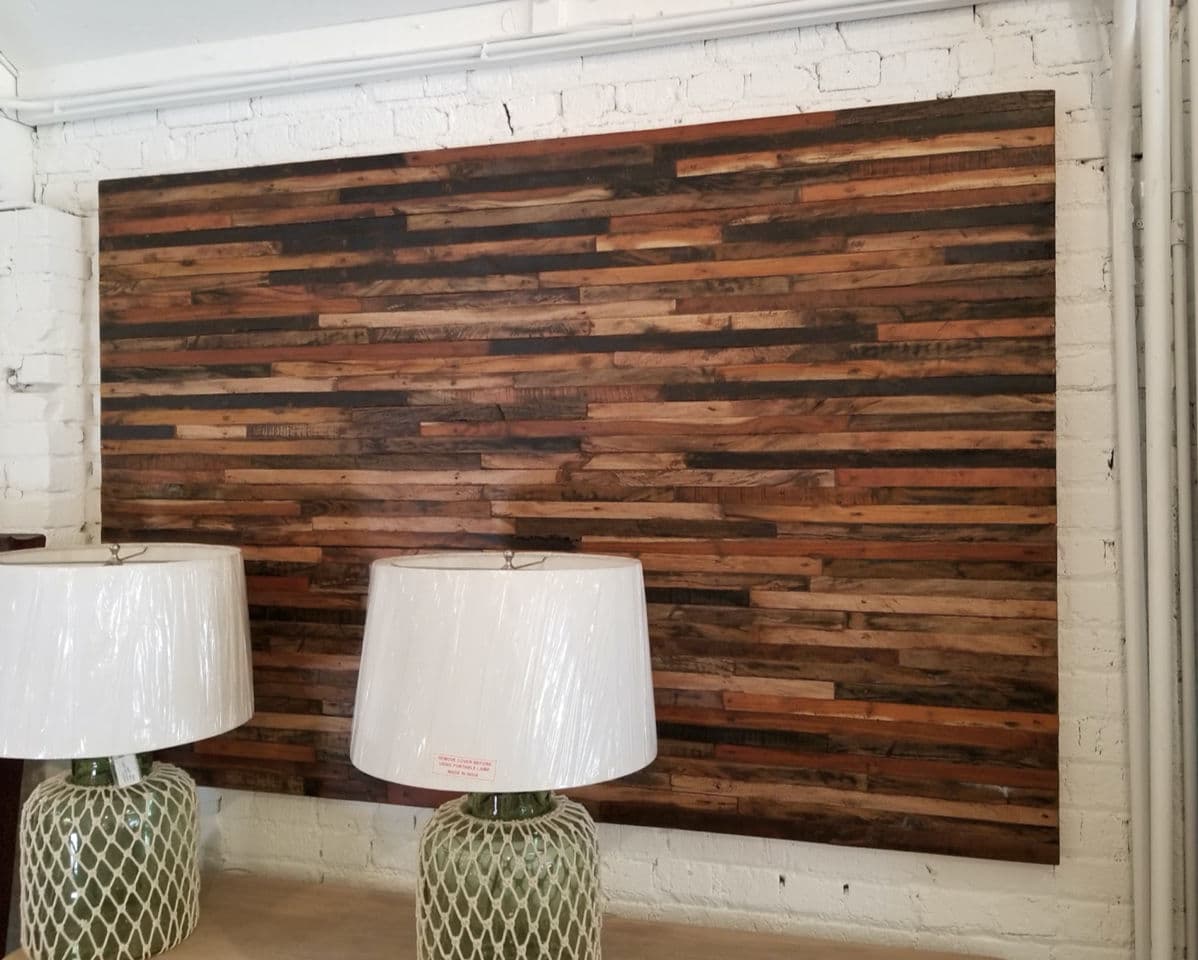 Reclaimed Boat Wood Panel - Thumbnail 5