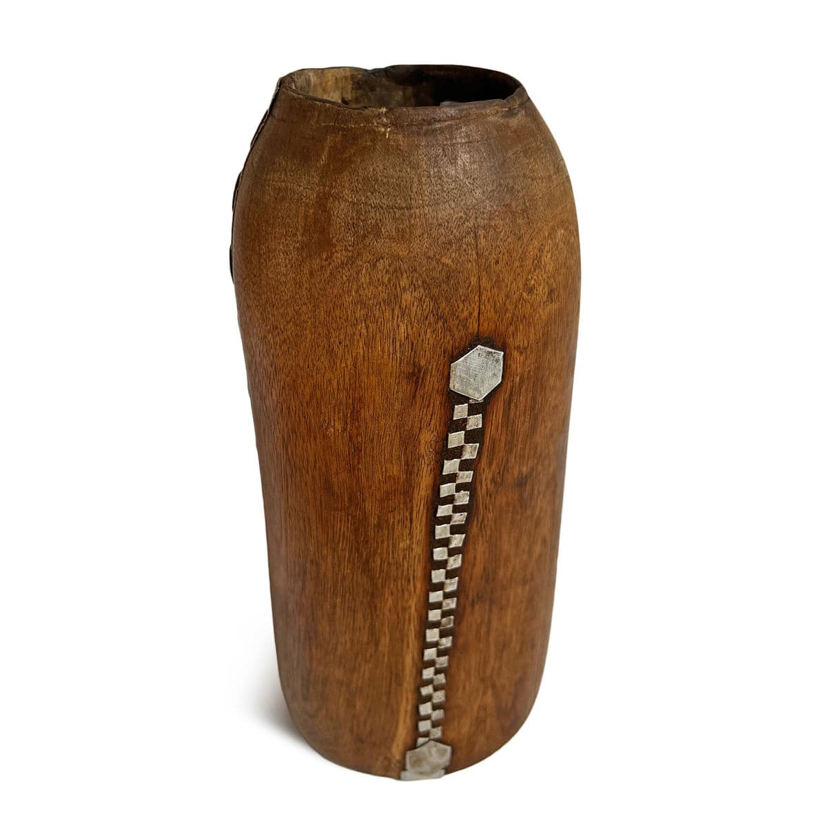 Vintage Tutsi Wood Pot - Thumbnail 5