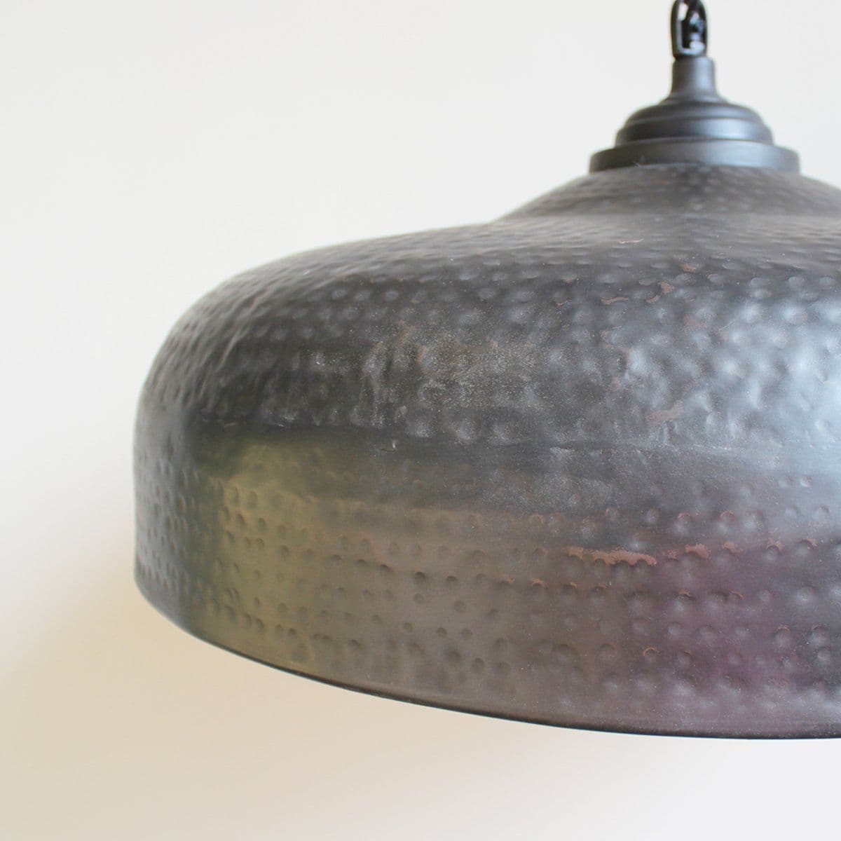 Farm Bronze Hammered Pendant Light - Thumbnail 5