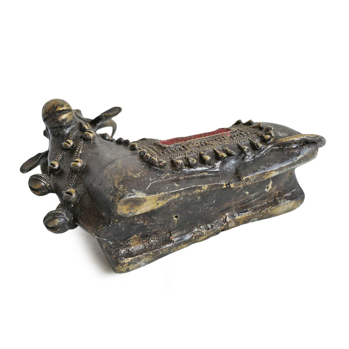 Antique Brass Nandi Bull India - Thumbnail 5