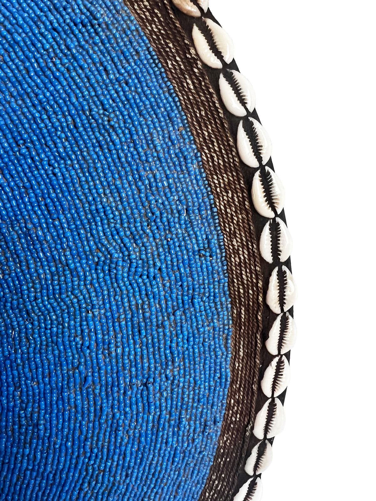 Blue Beaded Cowry Shield - Thumbnail 5