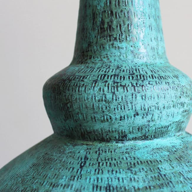 Hand Pounded Copper Lantern - Thumbnail 5