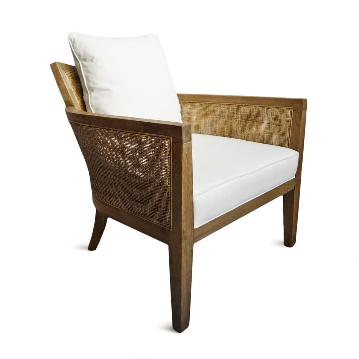 Cane & Oak Arm Chair - Thumbnail 5