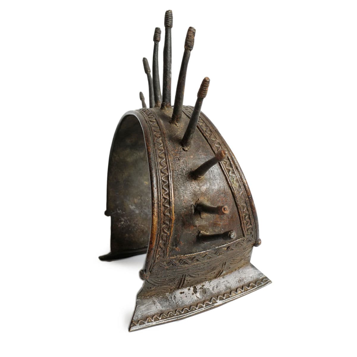 Antique Nigerian Bronze Currency - Thumbnail 5