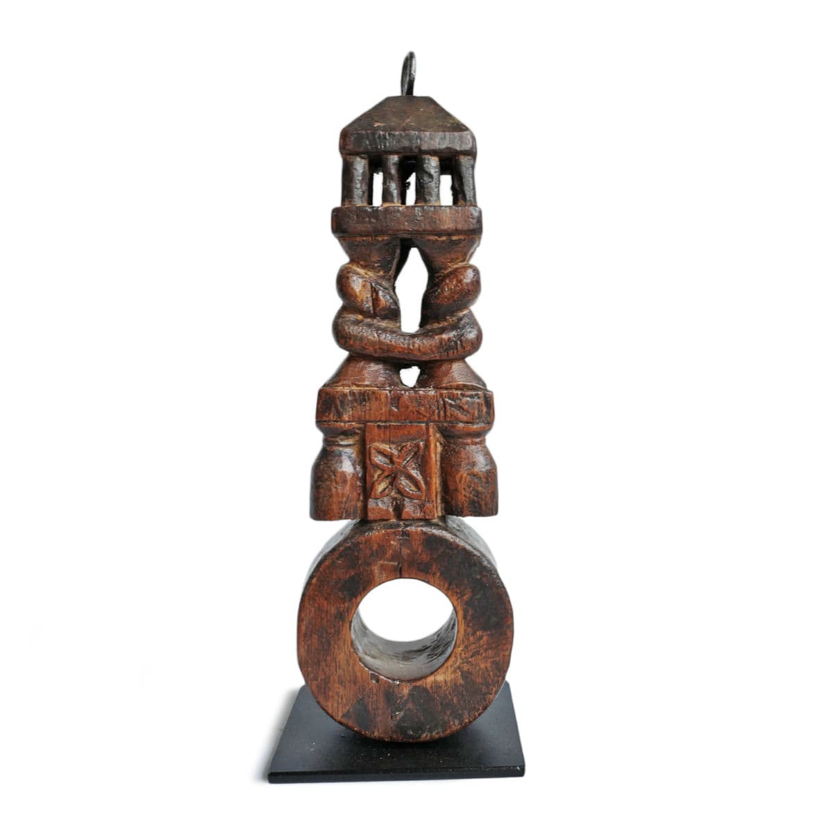 Antique Nepal Butter Churn - Thumbnail 5