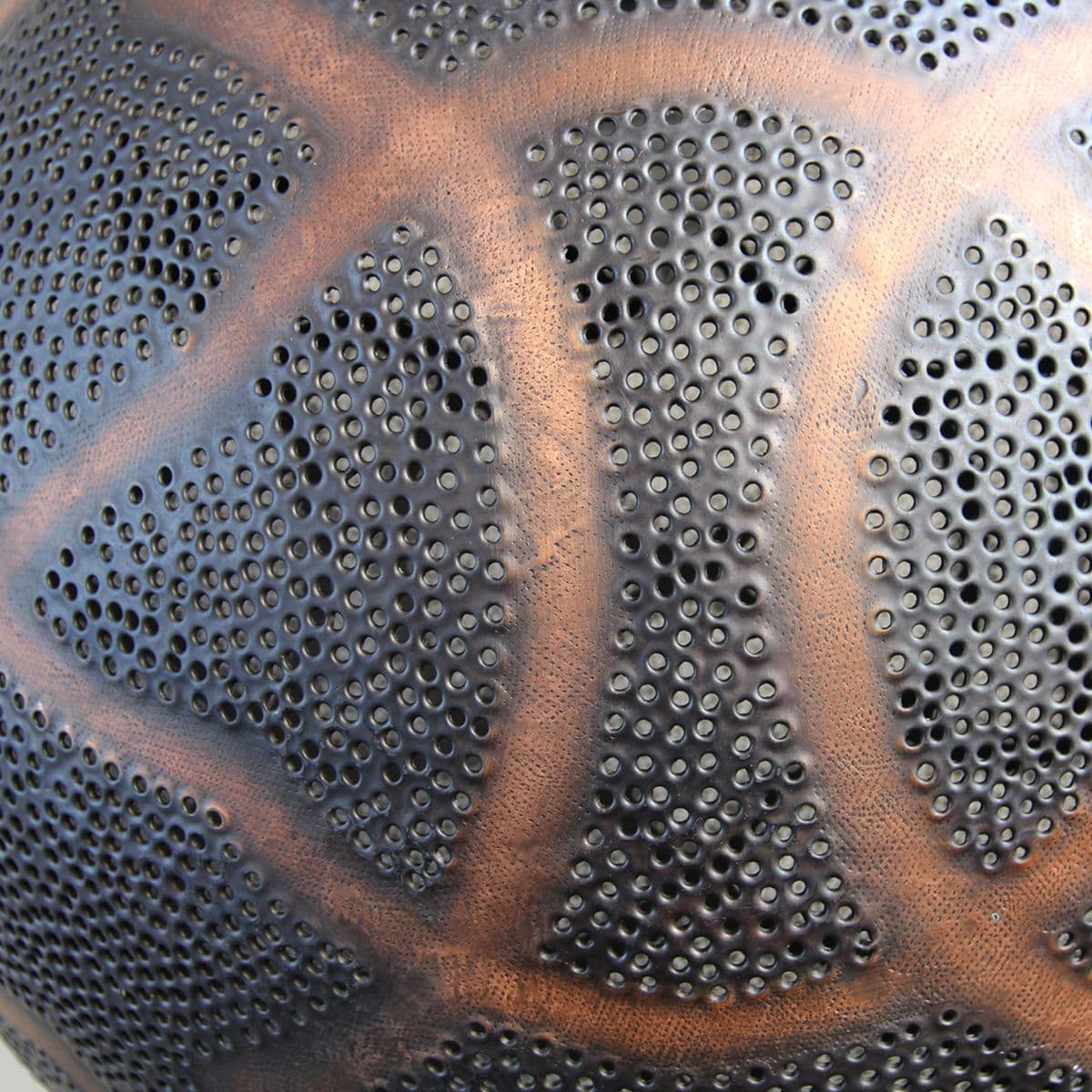 Antique Copper Globe Lantern Medium - Thumbnail 5