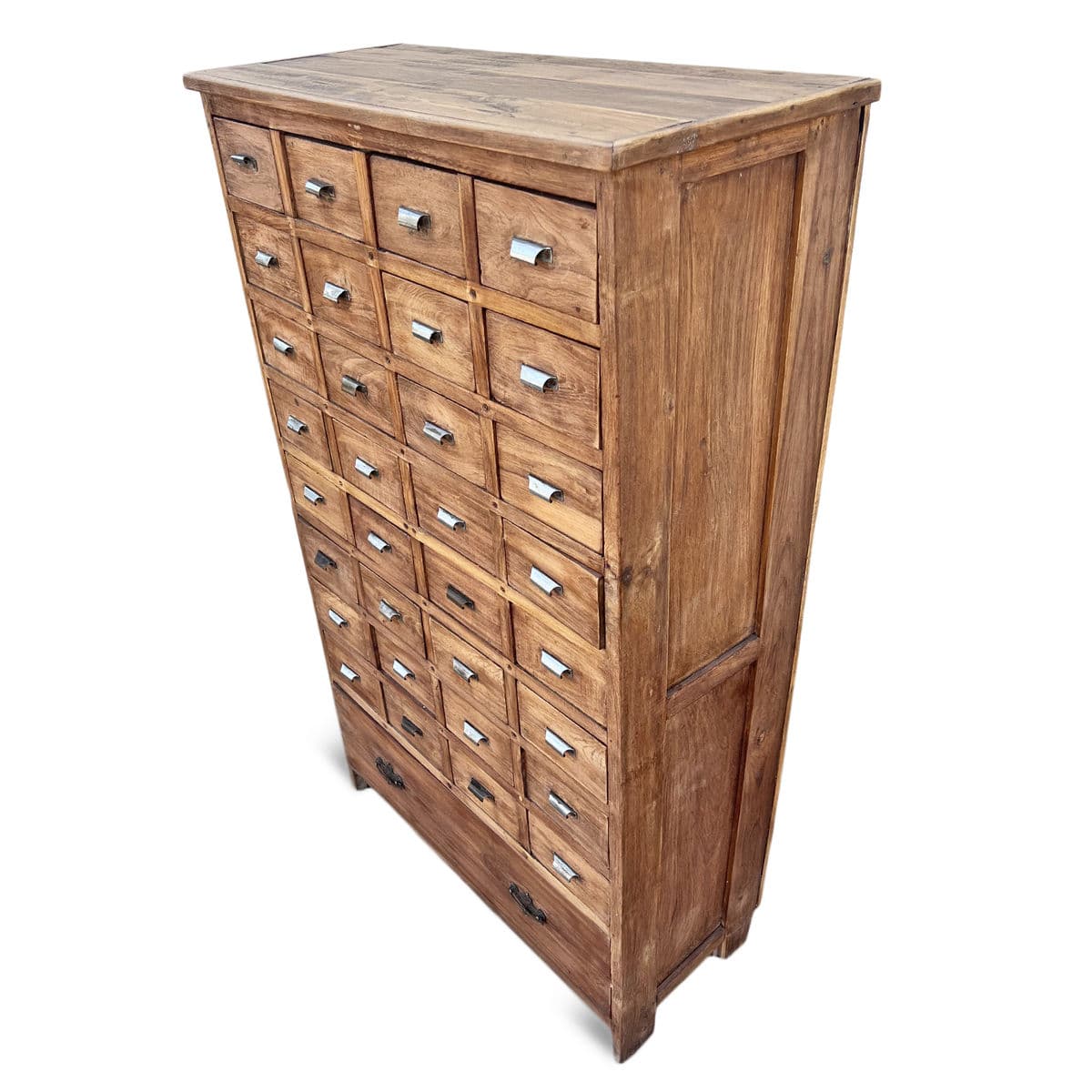 Vintage Colonial Teak Storage Dresser - Thumbnail 5