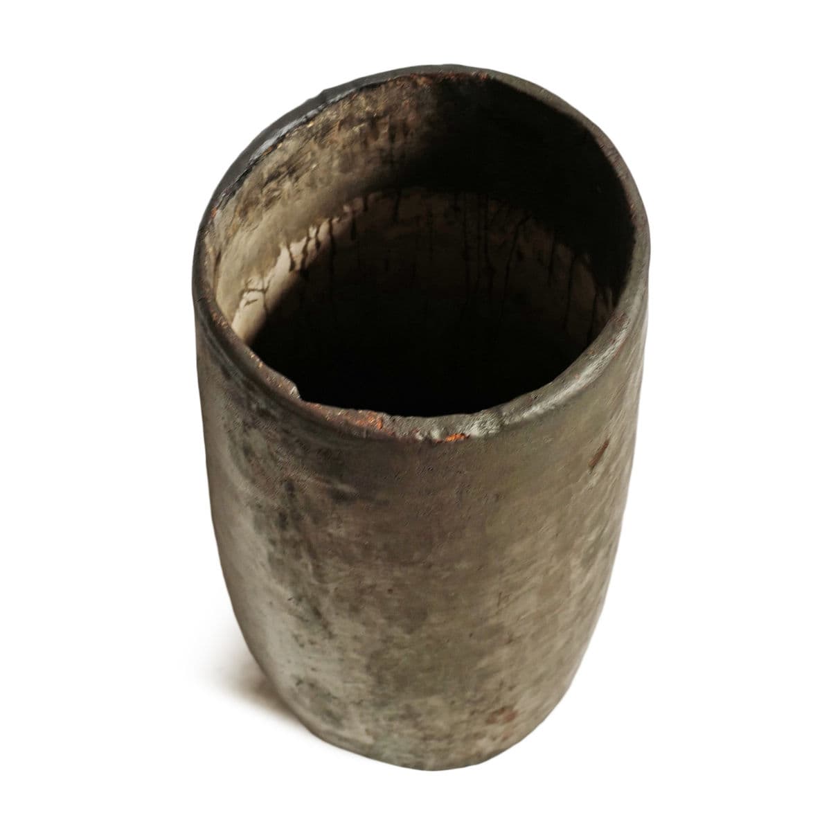 Old Naga Tall Wood Pot - Thumbnail 5