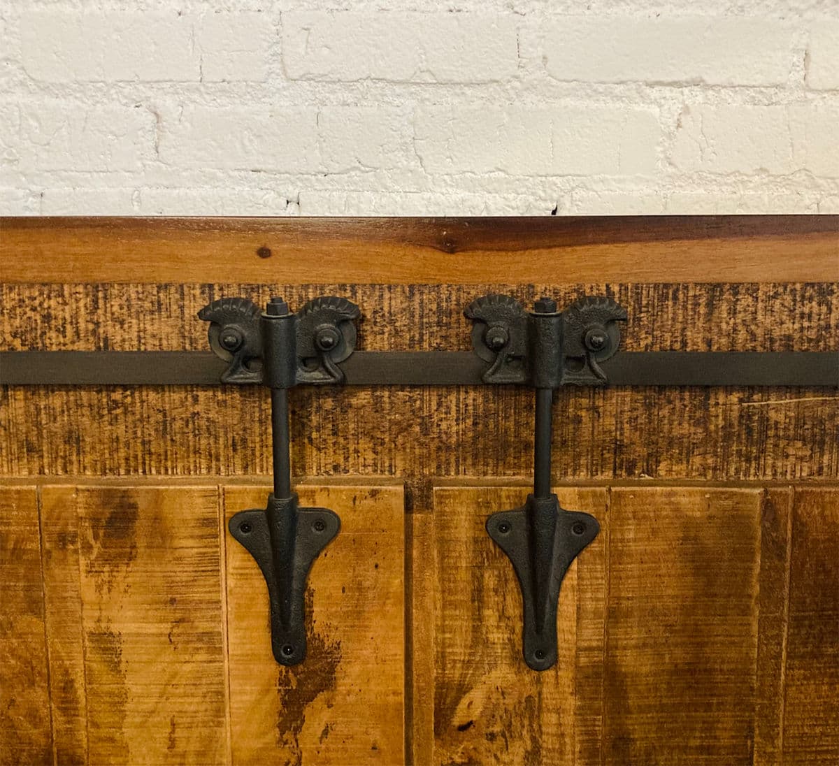 Reclaimed Wood & Iron Eastern King Bed - Thumbnail 5