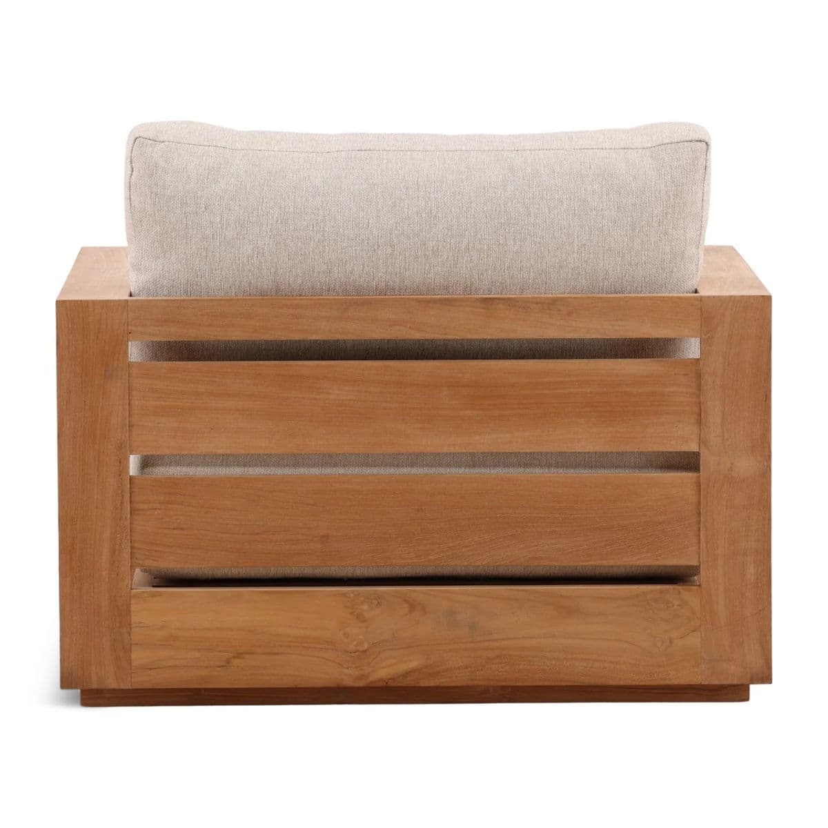 Calusa Outdoor Teak Club Chair - Thumbnail 5