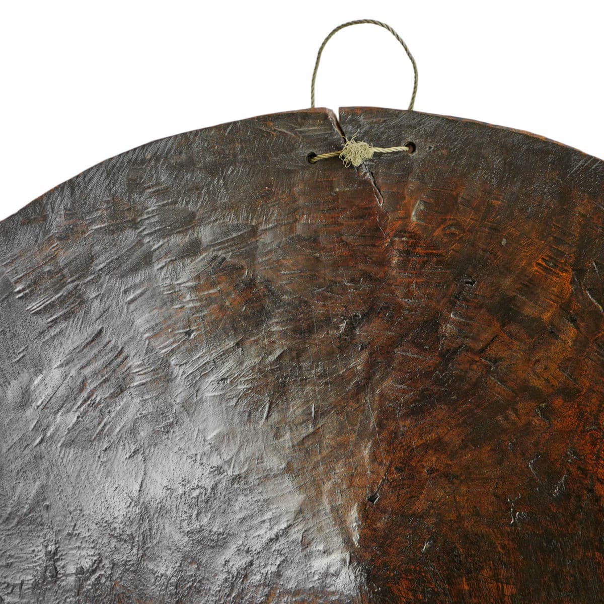 Vintage Thai Wood Gold Panning Bowl - Thumbnail 5