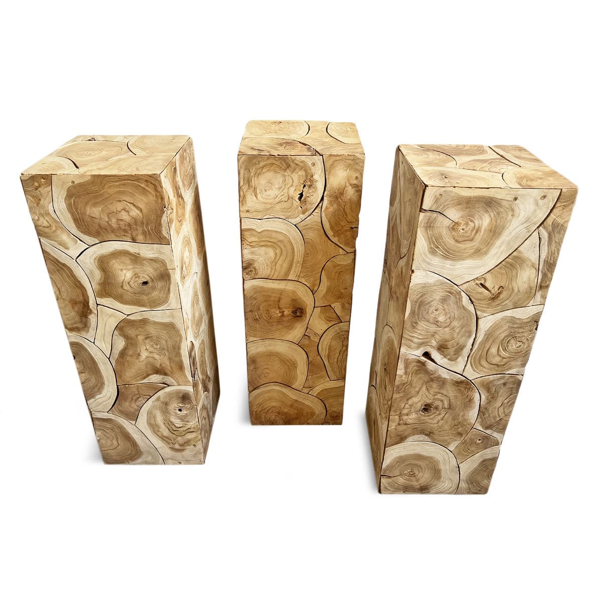 Raw Teak Root Pedestal Table - Thumbnail 5