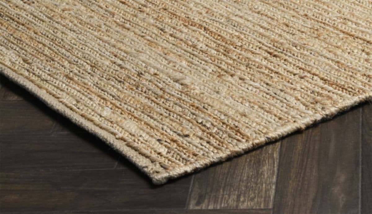 Soumak Jute Natural Rug - Thumbnail 5