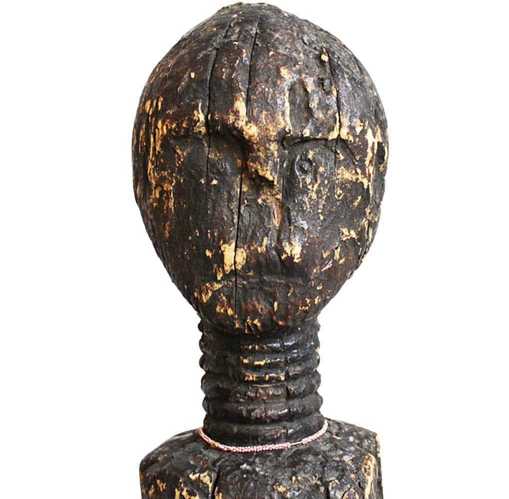 Antique Carved Asante Figure - Thumbnail 5