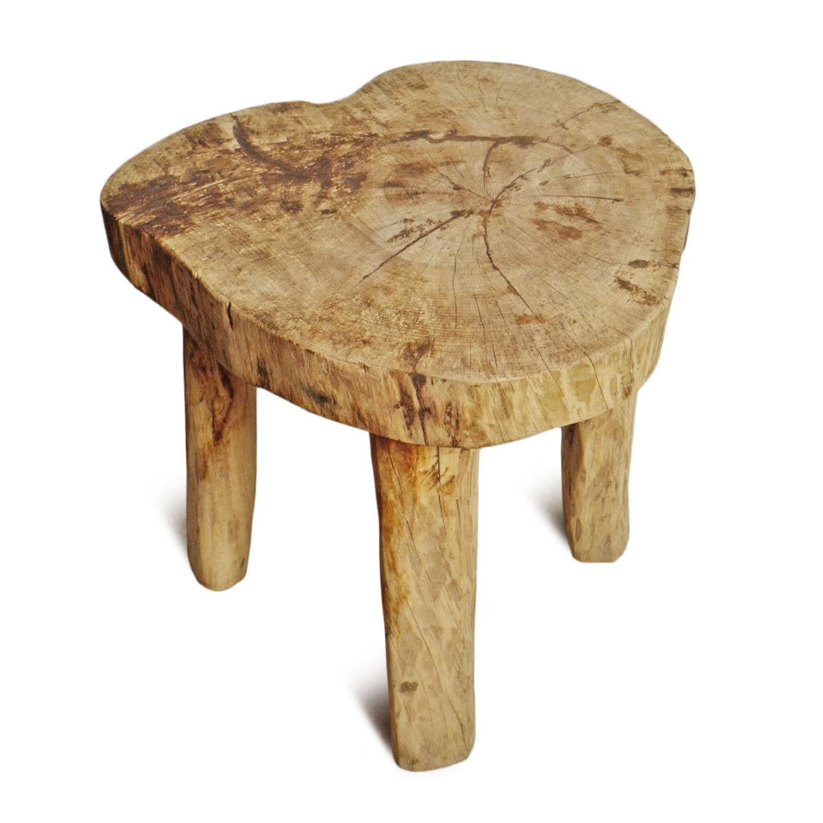 Rustic Raw Naga Four Leg Table - Thumbnail 5